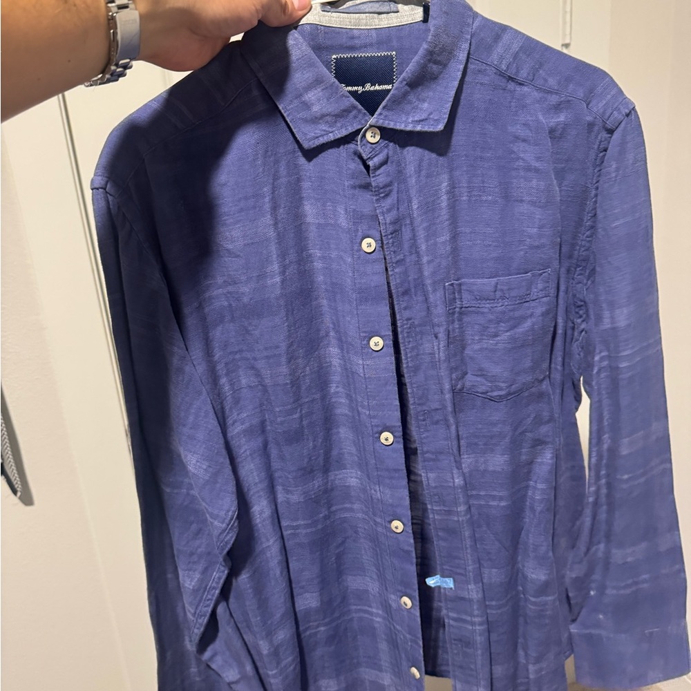 Tommy Bahama Casual Indigo Button Down Shirt